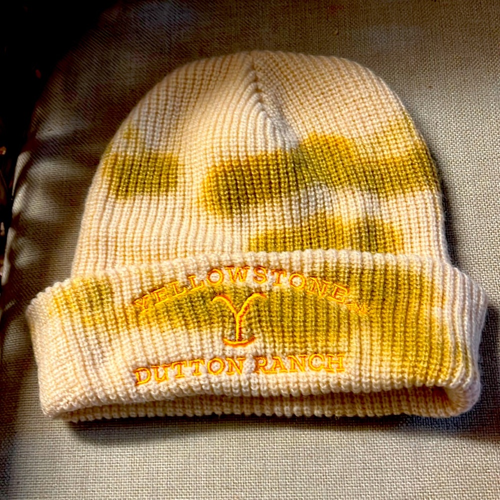 Yellow Stone Dutton Ranch Mens Tie Dye Hat